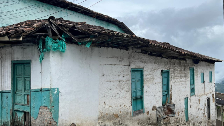 La casa que deben demoler queda en la carrera 4 con calle 3 de Anserma.