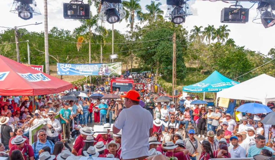 Las Margaritas se convirtió este fin de semana pasado en el nuevo corregimiento de Anserma (Caldas). 