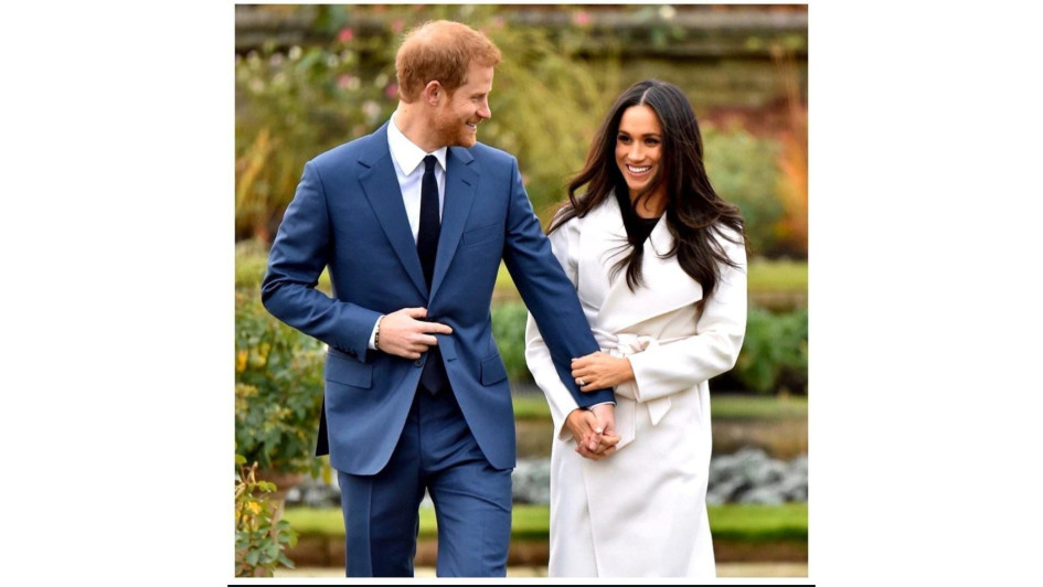 Harry y Meghan, duques de Sussex. 