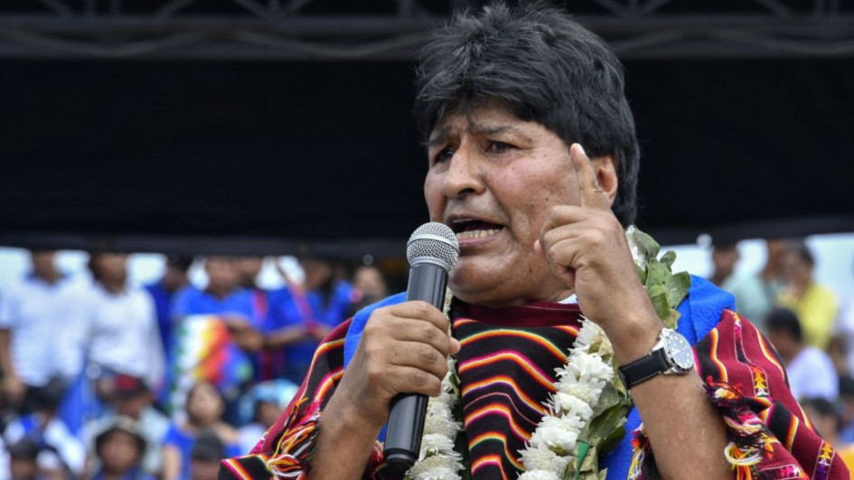 El expresidente de Bolivia, Evo Morales. 