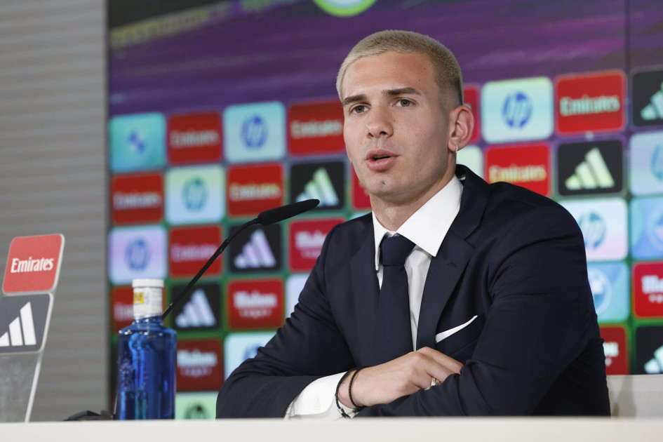 Franco Mastantuono cumplió 18 años este 14 de agosto y fue presentado oficialmente como jugador del Real Madrid.