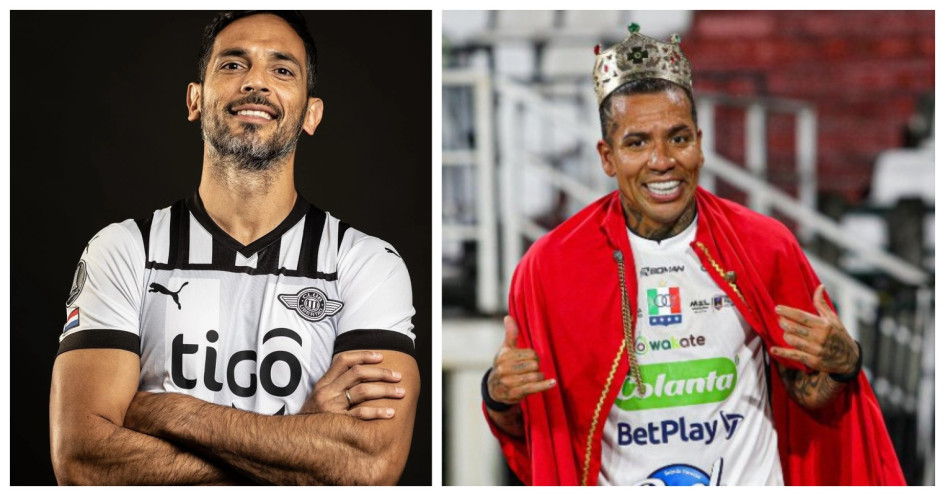 Dayro Moreno, cerca de los 40, y Roque Santa Cruz, a los 44: ídolos que siguen vigentes