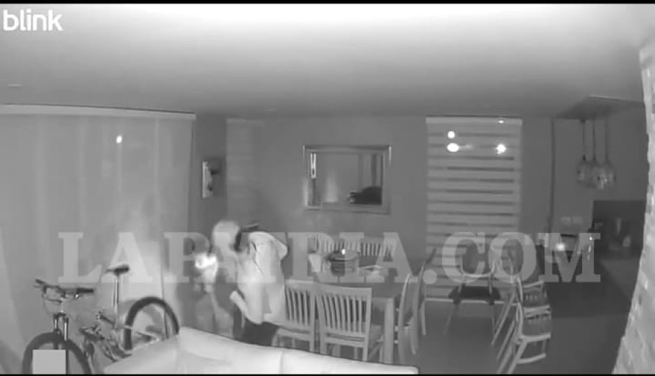 Los ladrones quedaron grabados