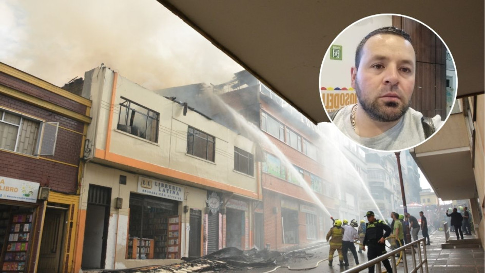 Foto I LA PATRIA  En la tarde del 11 de agosto del 2025 una vivienda, al frente del Inurbe en la carrera 21 de Manizales, quedó envuelta en llamas y en humo. José Alonso Dávila Ramírez entró y sacó a Samuel Marín, quien estaba en silla de ruedas.  El alero se les vino encima. Aquí está la historia.