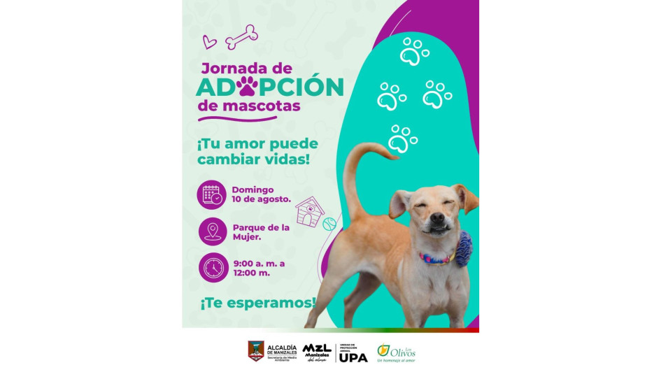 Si sale a la ciclovía, visite a los animales que están en adopción en el Parque de la Mujer. 