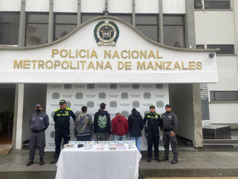 4 detenidos en 3 allanamientos en Manizales