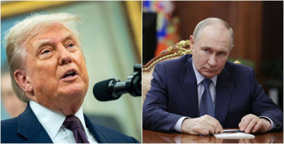 Donald Trump y Vladimir Putin. 