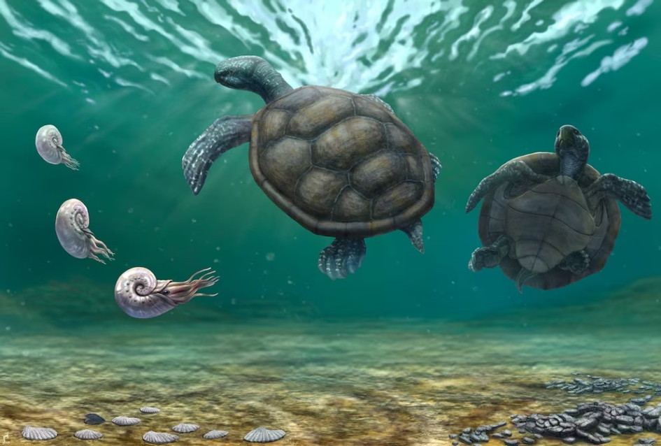 Craspedochelys renzi es una nueva especie de tortuga marina fósil identificada en La Guajira.