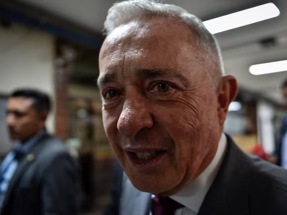 El expresidente de Colombia, Álvaro Uribe Vélez. 