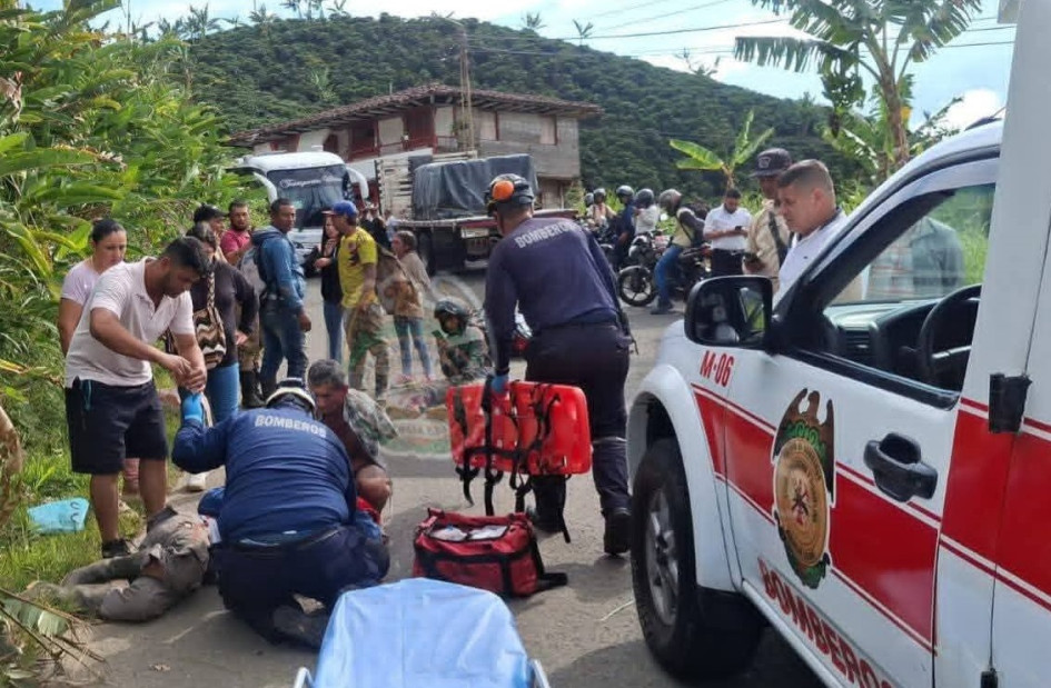 Tras el accidente, la comunidad pidió intervención de las autoridades por la alta accidentalidad en el sector.