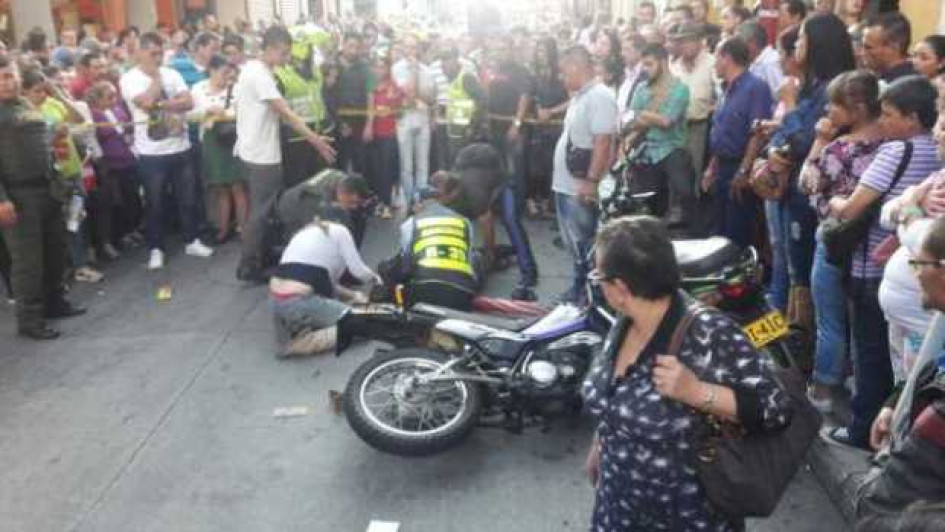 Foto| Archivo| LA PATRIA El adulto mayor fue atropellado en el 2018,  por una moto, al frente de la papelería La Norma.