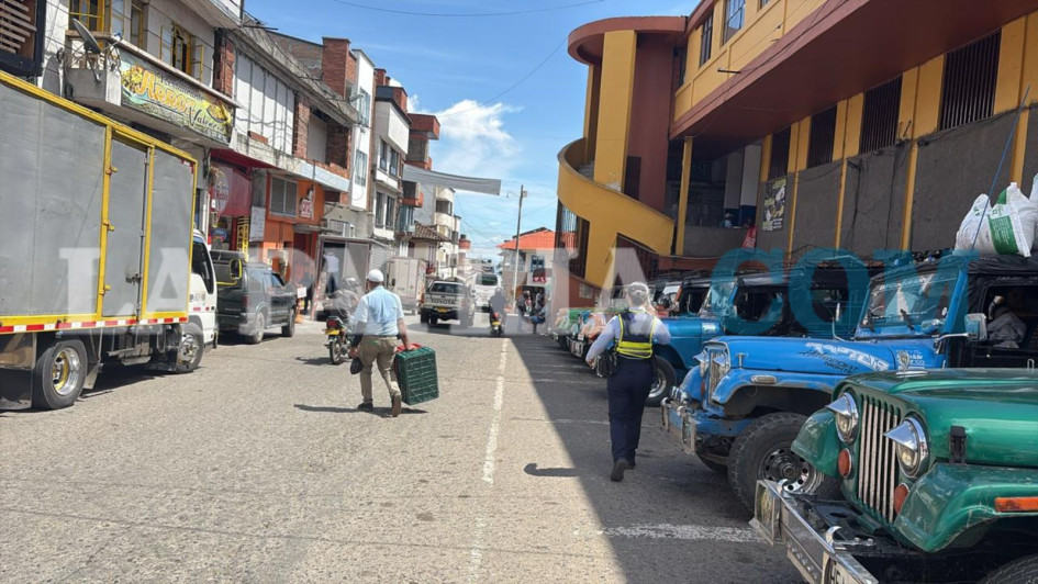 La agresión a la agente en Anserma ocurrió mientras se adelantaban controles al transporte público.