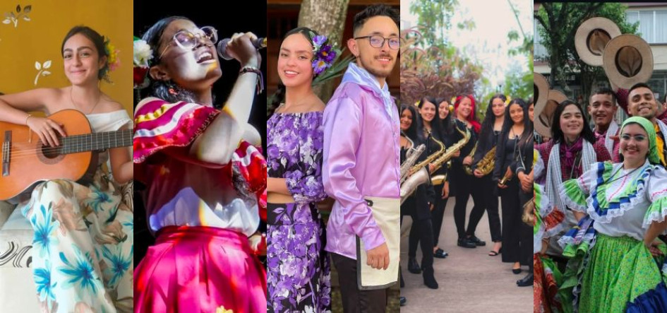 Se presentarán en  el concurso de intérpretes y en el concurso de coreografía. 