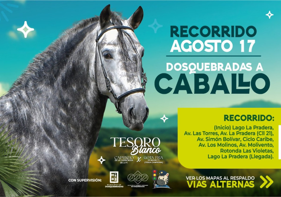 La Secretaría de Tránsito y Movilidad de Dosquebradas habilitó tres rutas alternas de movilidad para las persones que necesiten recorrer por el municipio 