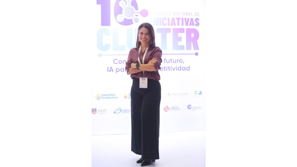 Yeinni Andrea Patiño Moya, líder de Competitividad y Cooperación de (Confecámaras)