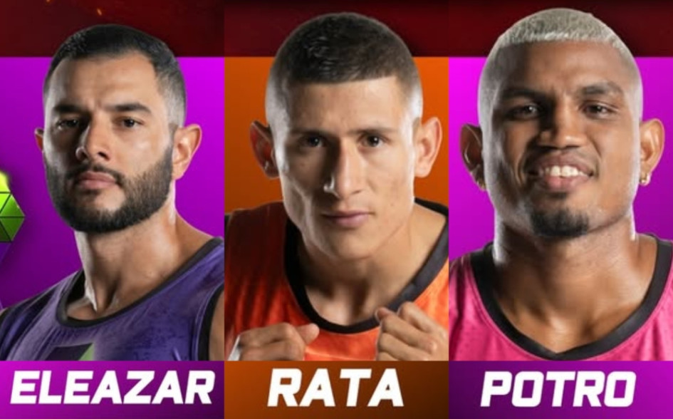 Eleazar (Alpha), Rata (Gamma) y Potro (Omega), los capitanes que mantuvieron la bandera de sus equipos en el Desafío Siglo XXI.