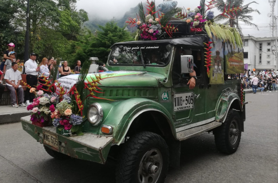 Vehículos como este podrá observar durante el desfile del municipio. 