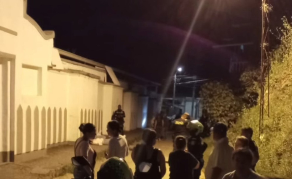 Dos personas fueron asesinadas cerca al cementerio de Santuario (Risaralda) en la noche del 27 de agosto 