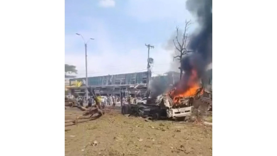 Se registran dos fuertes explosiones en inmediaciones de base aérea en Cali
