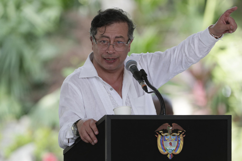Gustavo Petro, presidente de Colombia.