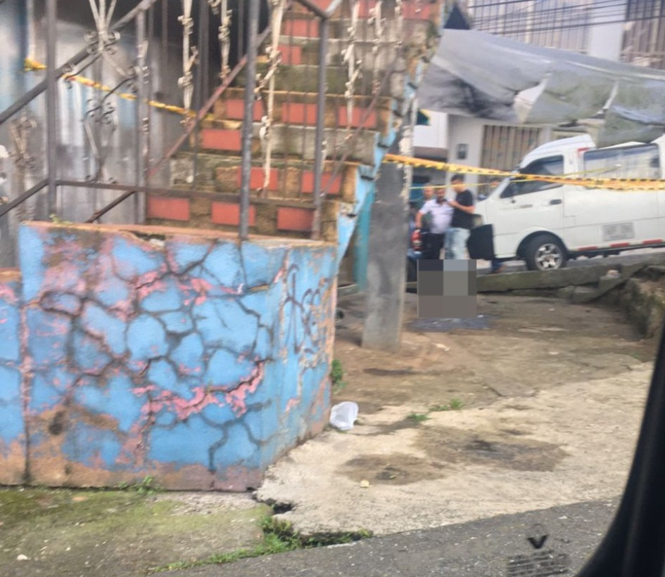 El homicidio se registró en el barrio Villahermosa de Manizales.