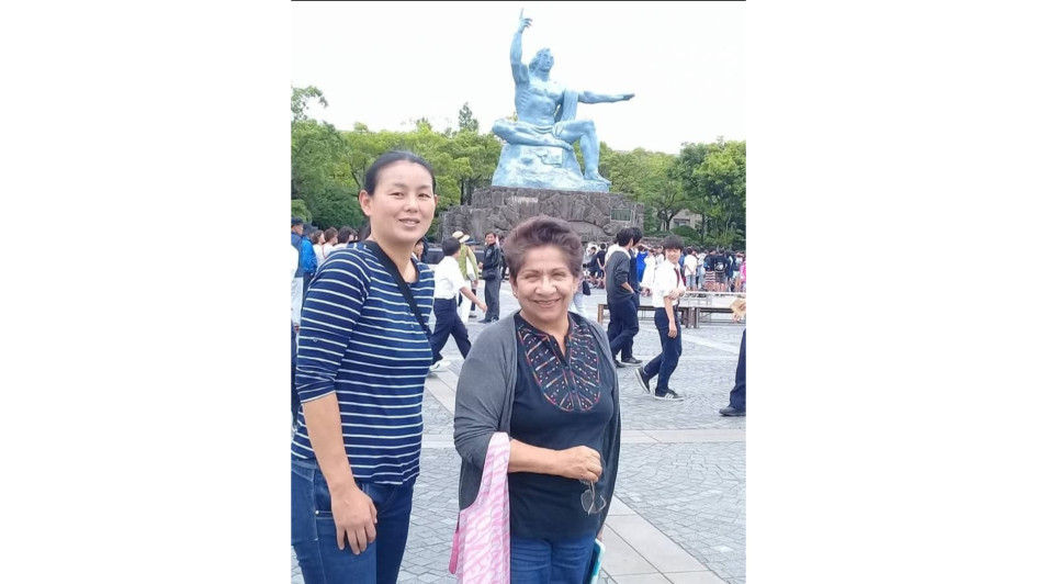 Ella leyó en las pieles quemadas y en las historias de su abuela, el horror de la guerra mundial. Su misión y de los japoneses, dice, es recordar y llevar el mansaje del valor de la paz, inspirados en monumentos como este que visitó hace siete años.