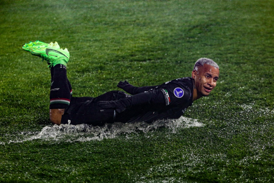 Michael Barrios, con gol y asistencia, también fue figura en la clasificación del Once Caldas a los cuartos de final de la Copa Sudamericana.