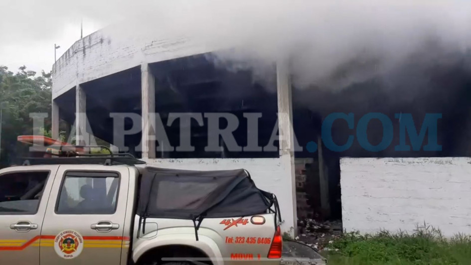 La mujer afectada sufrió quemaduras de consideración y la remitieron al hospital local.