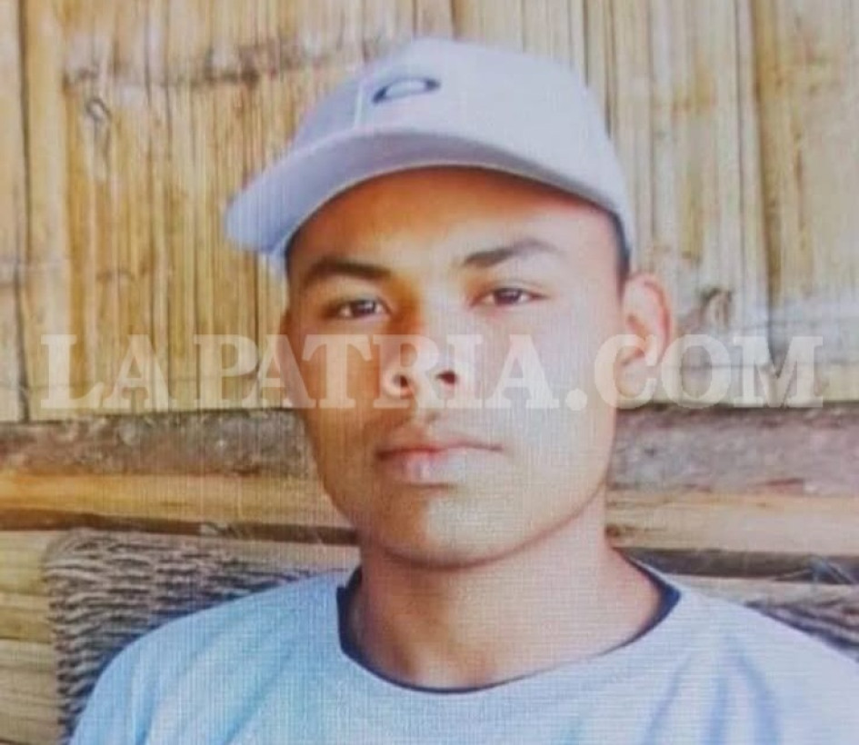 Ábner Andrey Bueno Gañán, una de las víctimas fatales en el accidente registrado en la vía a Medellín.