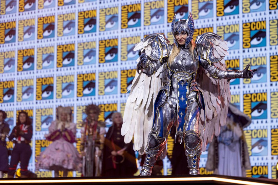  Un participante desfila en el concurso de Cosplay SDCC Málaga - Runway de la San Diego Comic-Con Málaga. 