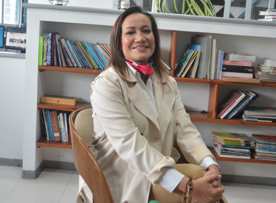 Carolina Corcho, precandidata presidencial por el Pacto Histórico.