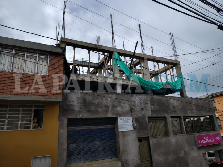 El incidente ocurrió a una cuadra del parque principal de Villamaría.