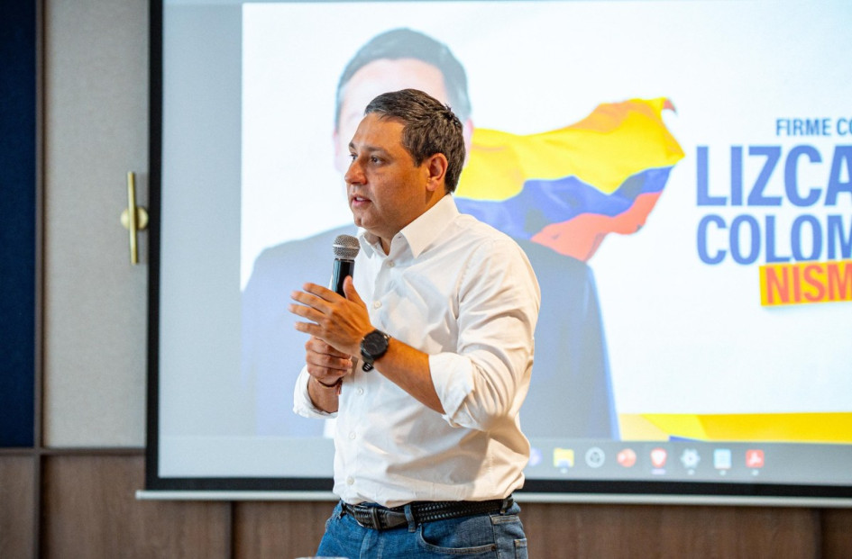 Mauricio Lizcano, precandidato presidencial caldense.