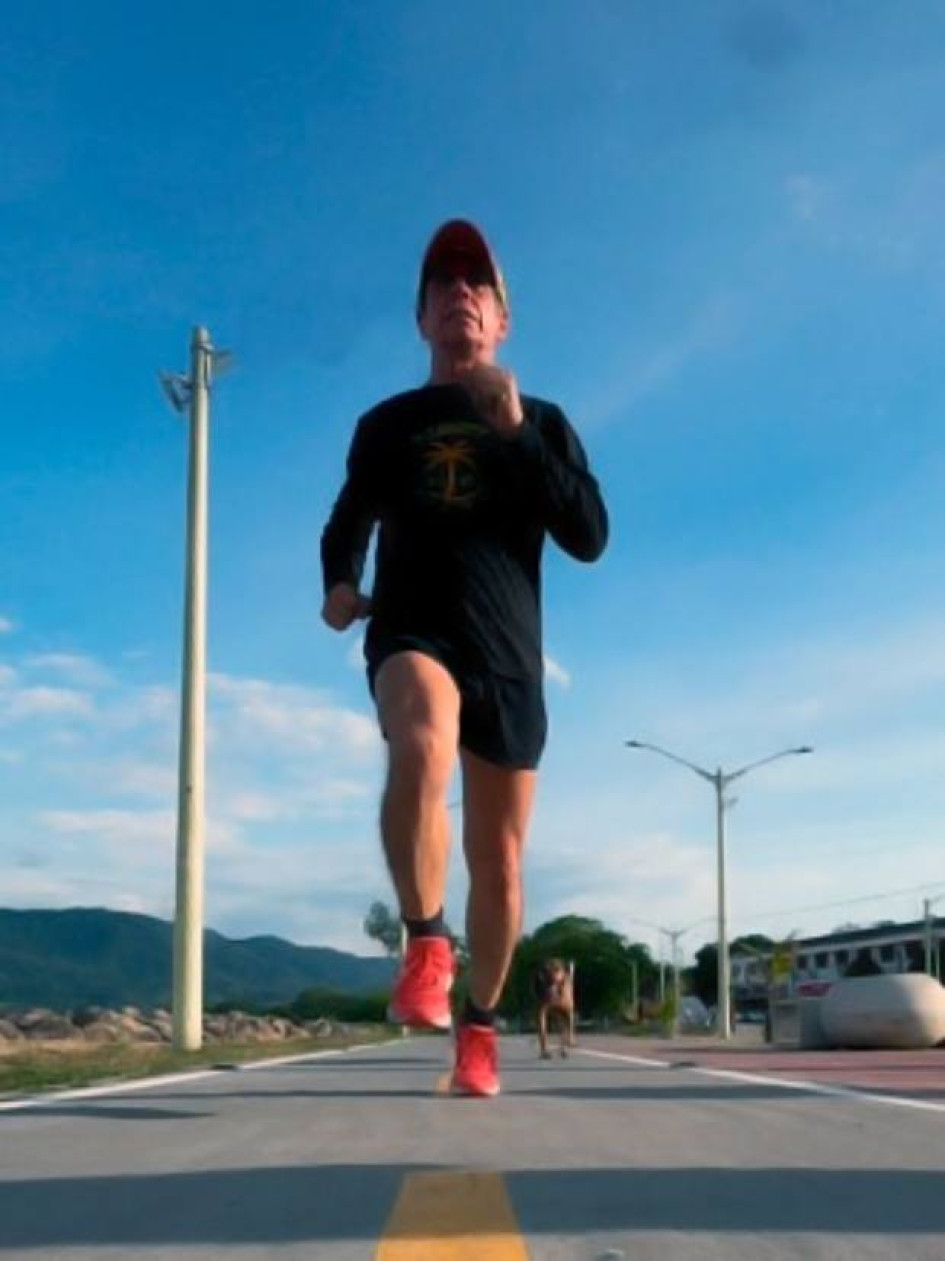 Foto I Cortesía Manuel Valencia I LA PATRIA  Manuel Valencia está listo para correr por una atractiva  zona de Caldas, que incluye paisajes majestuosos y riquezas turísticas