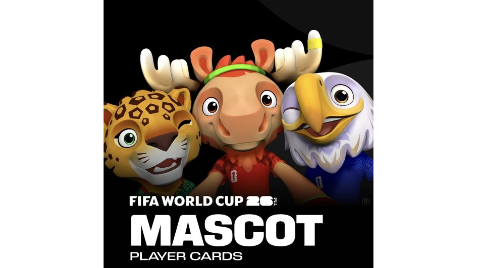 Zayu, Maple y Clutch, las mascotas del Mundial 2026. 