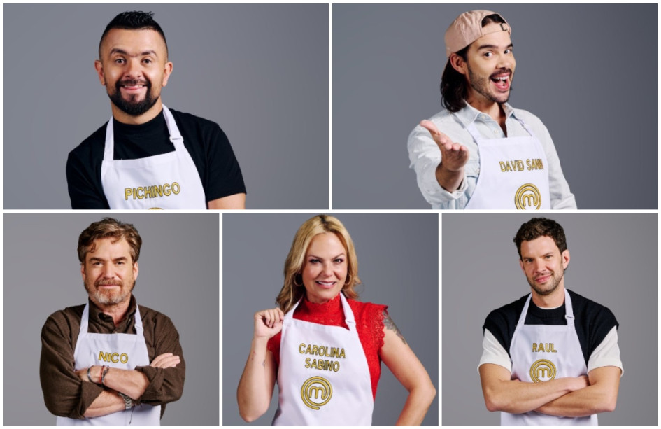 Las 5 celebridades que participaron en el reto de eliminación de este jueves (25 de septiembre) en MasterChef Celebrity 2025.
