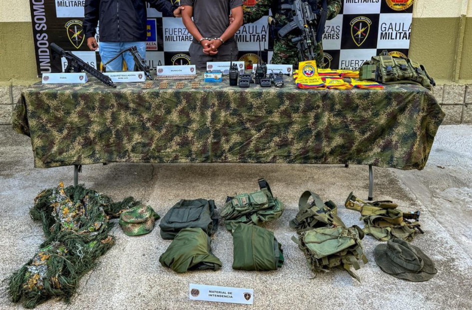 De acuerdo con el ministro Sánchez, el capturado hace parte de un grupo criminal dedicado a delinquir en Caldas.