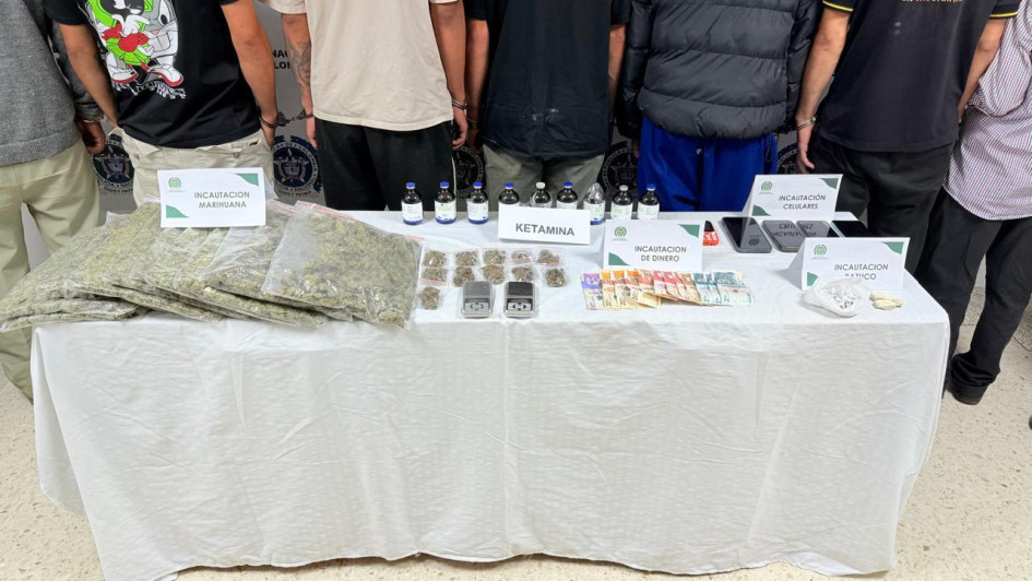 En el operativo capturaron a ocho sujetos. Siete aceptaron cargos por preacuerdo y están pendientes de la condena.