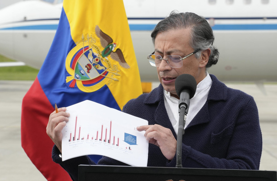 Gustavo Petro, presidente de Colombia.