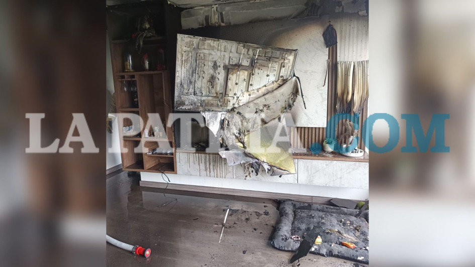 La red contra incendios fue vital para evitar que las llamas se propagaran con rapidez.