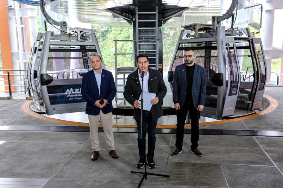 Manizales: inauguran la línea 3 del cable aéreo y el alcalde anuncia la próxima, ¿qué puntos conectará?