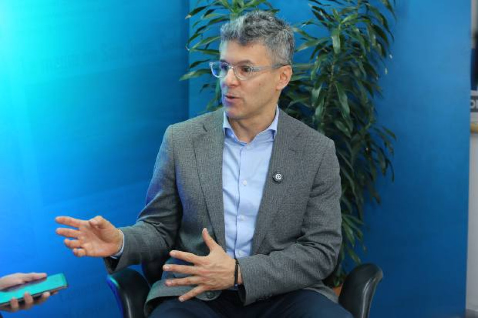 El manizaleño Álvaro Urquijo, presidente del Icetex, estuvo en Manizales, donde adelanta proyectos de convenios con universidades, Gobernación de Caldas y Fundación Luker.