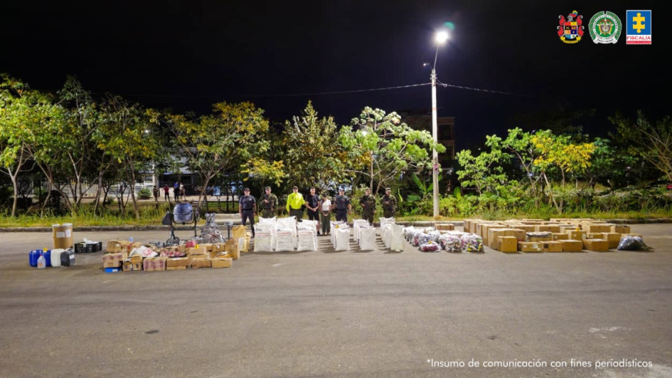 Los dos capturados contaban con elementos para fabricar los suplementos adulterados en una vivienda, en Neiva.