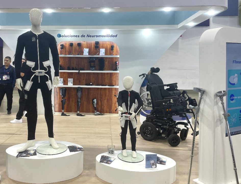 Pereira fue escenario del Congreso Colombiano de Medicina Física y Rehabilitación, realizado en Expofuturo. Allí se expuso un traje para pacientes con esclerosis 