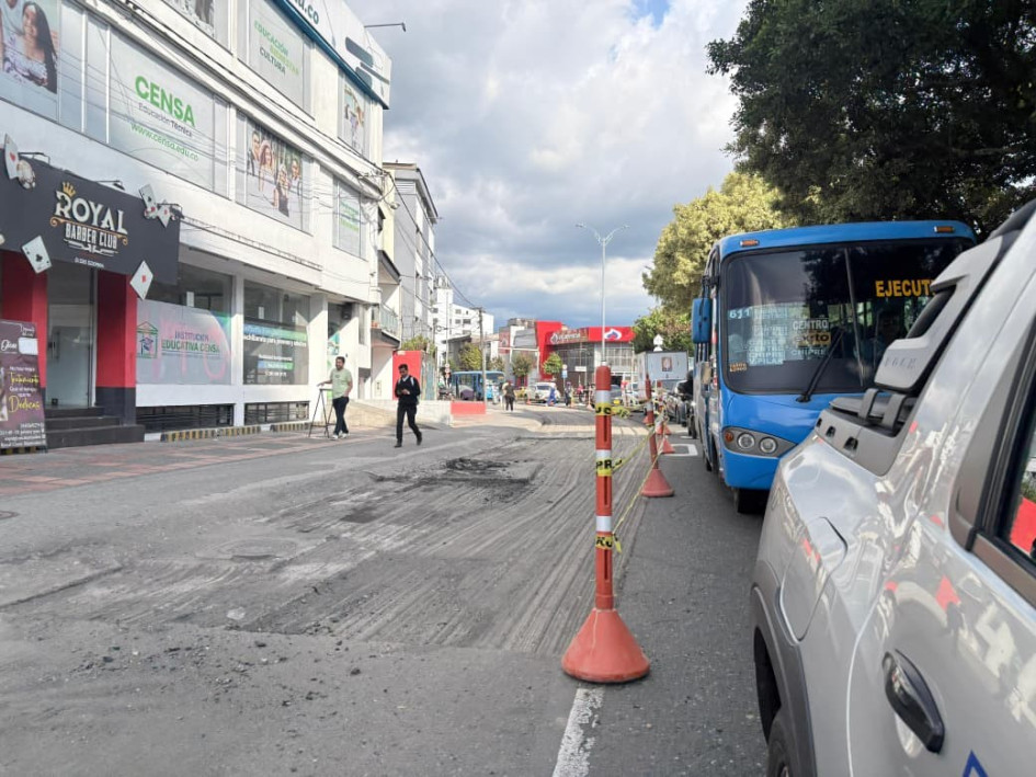 Trancón en Manizales: tome rutas alternas, hay tráfico lento en esta avenida