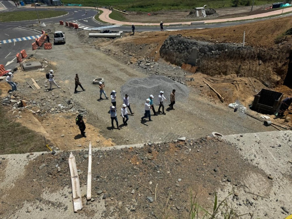 De las cuatro obras que visitó el vicecontralor en Risaralda, solo una la generó preocupación, las otras cuatro avanzan y están listas para entregar