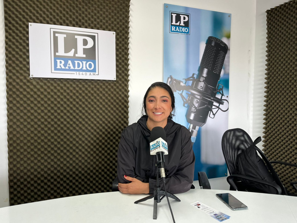 Viviana Hoyos, integrante de la corporación teatral Los chicos del Jardín de Manizales. 