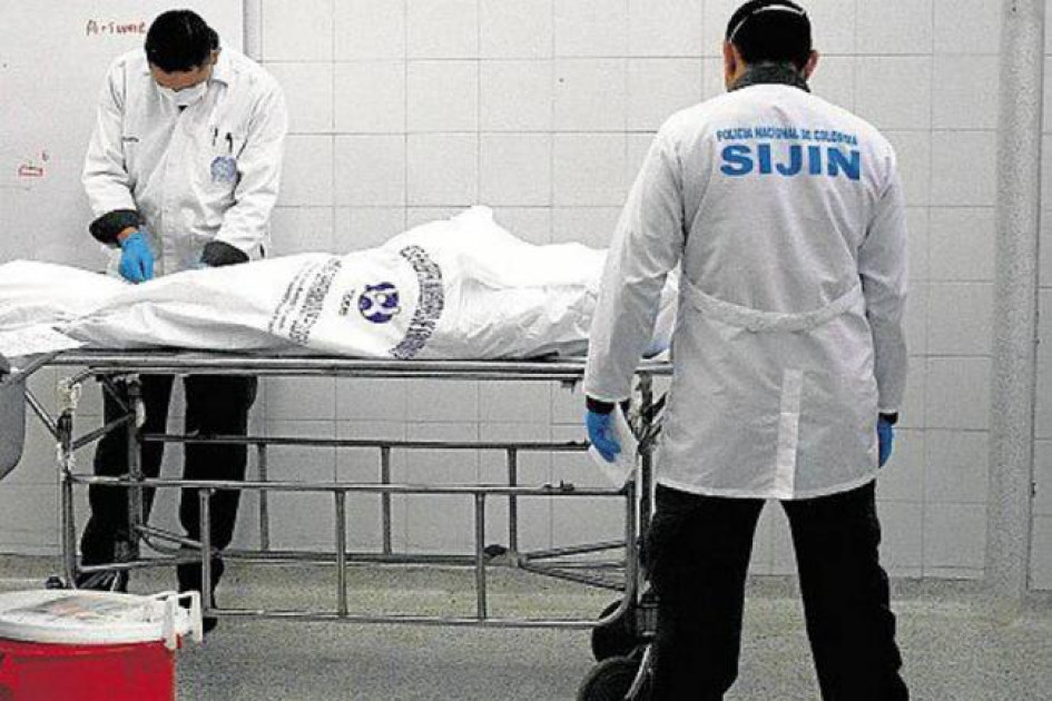 El homicidio fue con arma de fuego