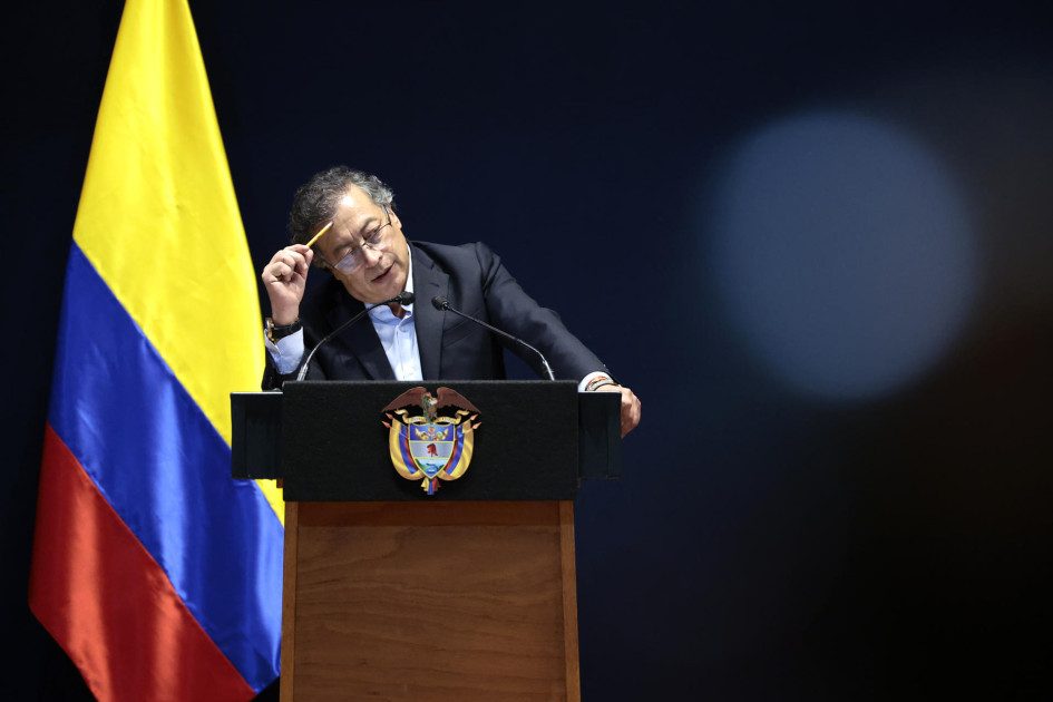 Gustavo Petro, presidente de Colombia.