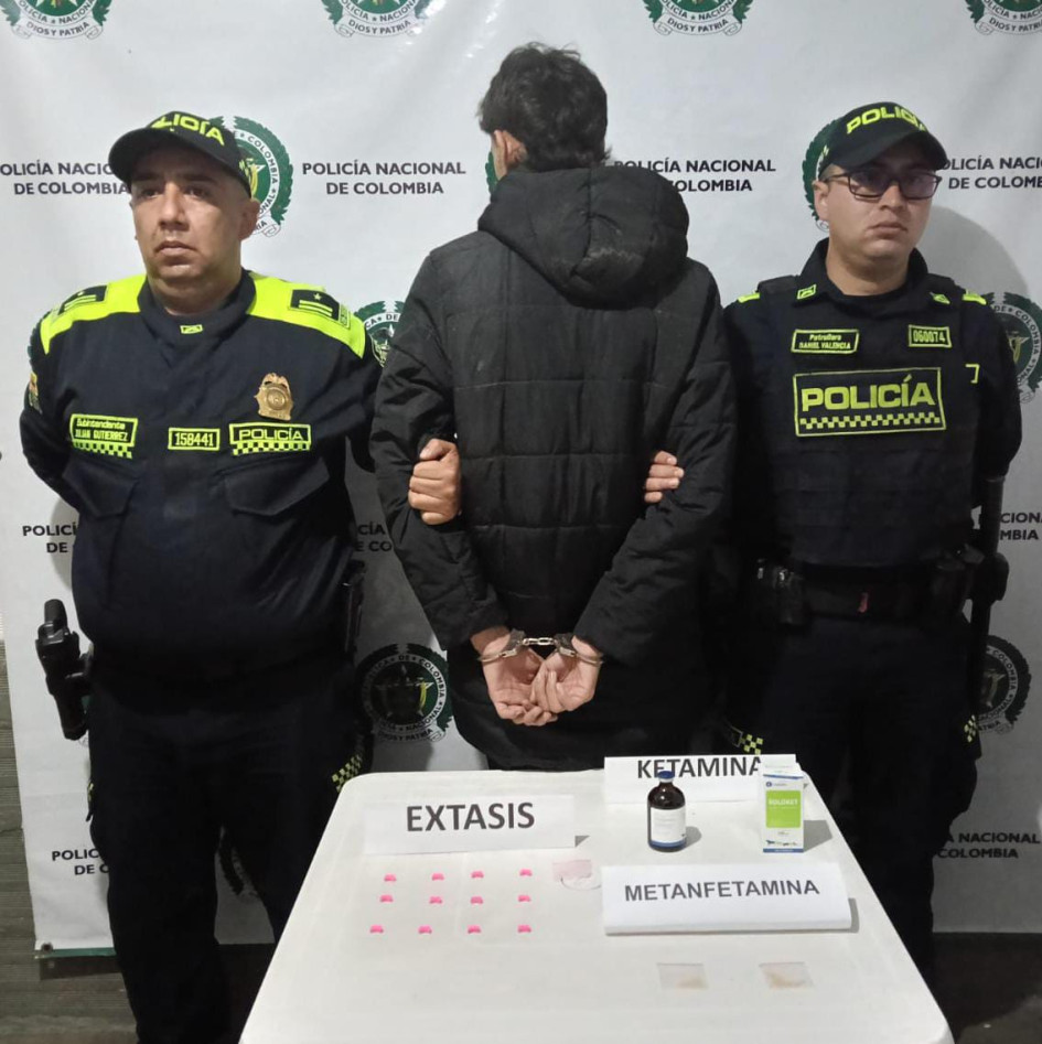 El sujeto detenido